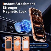 Funda Magnética Transparente Antiarañazos y Antiamarilleo para Teléfono Móvil con Protección de Lente para iPhone 17 Pro Max, Venta al por Mayor de Fábrica
