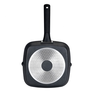 Bán buôn vuông nướng <span class=keywords><strong>PAN</strong></span> sắt đồ nấu nướng vỉ tấm không dính bít tết thịt xông khói <span class=keywords><strong>Pan</strong></span> nhôm Bếp gas đen kim loại Baking chảo - Product Image 3