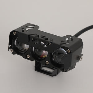 Nouveau phare de travail LED à trois yeux pour moto/voiture, éclairage longue portée, projecteur avant pour conversion de vélo électrique - Product Image 3