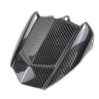 Nouveau couvercle de réservoir de carburant de carénage de carénage de fibre de carbone de moto remplacement de couvercle de réservoir avant de carbone de moto