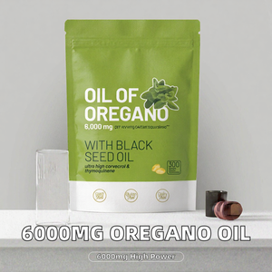 300 Cápsulas Blandas de Alta Potencia, 6000mg de Aceite de Orégano y Aceite de Semilla Negra, para Apoyo Inmunológico y Antioxidante Diario en Adultos - Product Image 2