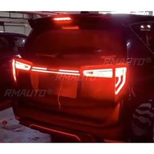 Pour Toyota Innova 2016-2022 : Feux de jour LED, Phares antibrouillard étanches, Ensemble de feux arrière, Kit carrosserie - Product Image 4