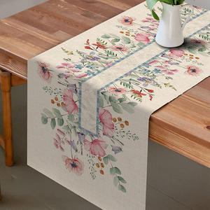 Premium Custom Printed <strong>Wedding</strong> Placemats Plaid Korean Style Waterproof Lace Fabric <strong>and</strong> Cotton Knitted Personalize Your Dining - Product Image 4