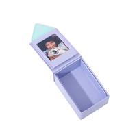 Cadre photo en cuir Instax Mini 13 de 3 pouces, écologique, pour accessoires Instax, combinaison créative DIY, vente en gros