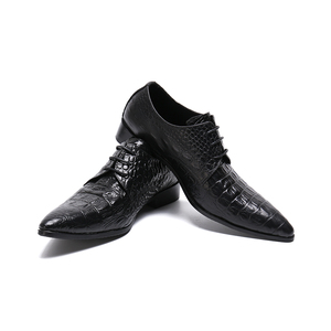 NA235 <span class=keywords><strong>eleganti</strong></span> calzature da festa per uomo italiane in vera pelle di lusso con punta a punta stringate Derby uomo scarpe <span class=keywords><strong>eleganti</strong></span> da cerimonia - Product Image 3
