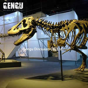 Estatua de fósil de dinosaurio de Metal para interiores, esqueleto de dinosaurio colgante para centros comerciales, aeropuertos, guarderías, escuelas - Product Image 3