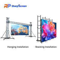 Panel de Video LED para Escenarios Exteriores, P2.6 P2.9 P3.91, Módulos LED Interiores de 50*50cm, Pantalla LED de Alquiler, IP65 Impermeable