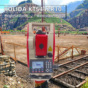 Station totale optique électronique Kolida KTS442R10, collimateur optique, IP67, grossissement 32X, outil de topographie haute précision à vendre KTS442 - Product Image 1