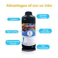 Cowint KW-UV- UV untuk Tahan Lama, Tahan Air, Cepat Kering, Ramah Lingkungan untuk UV untuk Printer Film Transfer Printing Casing Ponsel