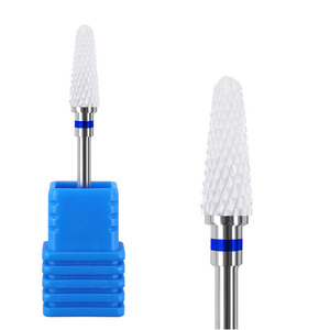 Ensemble de fraises en céramique pour perceuse à ongles électrique, outils de polissage pour manucure - Product Image 4