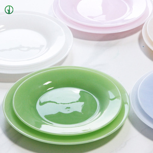 <span class=keywords><strong>Set</strong></span> di <span class=keywords><strong>Piatti</strong></span> in Vetro Borosilicato Colorato Personalizzato, Vassoi per Feste, <span class=keywords><strong>Piatti</strong></span> per Frutta, Torte, Snack e Dessert, <span class=keywords><strong>Set</strong></span> di Tazze e Piattini - Product Image 3