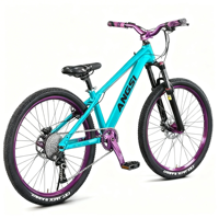 Vélo de montagne Tianjin MTB 26 29 pouces 21/24 vitesses Dirt Jumper avec cadre en aluminium, vélo de descente pour adultes, vélo pour hommes