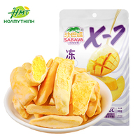 38g Zoete Gefreeze-droogde Harde Mango Fruit Snack in Zakje - Klaar om te eten