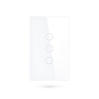 110-240V Wifi interrupteur mural intelligent 1/2/3/4 Gang système domotique écran tactile IP66 1000W 10A/gang interrupteur Inteligente