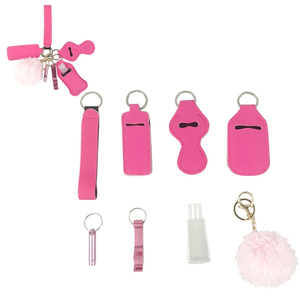 Set di 8 Accessori per Portachiavi di Sicurezza, Kit di Difesa Personale per Ragazze - Product Image 6