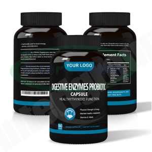 OEM Super Digestivo Enzimas Probióticos Apoya Nutrientes Absorción Salud Intestinal Enzimas Digestivas Cápsulas - Product Image 4