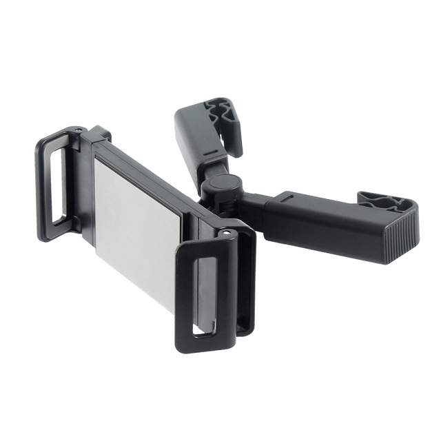 Universal Car Rear Seat Headrest Tablet Holder Mount for Mobile Phone iPad 12.9 Inch Telescopic Flexible 360 Degrees