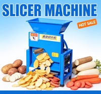 Nouvelle machine à trancher automatique multifonctionnelle en fonte pour couper les patates douces et les légumes, haute productivité