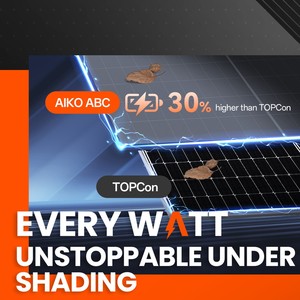แผงโซลาร์เซลล์ Aiko Neostar 2p A-mah54mw 450-485w Aiko Solar 450 455 460 465 470 475 480 485 วัตต์ Aiko Solar N-type Abc Black Pv AIKO-A-MAH54Mw - Product Image 2