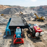 Unité complète de broyage de minerai : Broyeur à boulets assorti au tableaux vibrant 6S pour le traitement de l'or