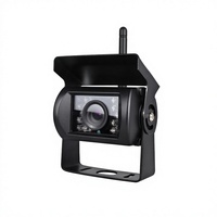Kit de caméra de recul sans fil avec vision nocturne infrarouge et moniteur LCD 7 pouces pour bus, voiture et camping-car