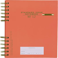 Carnet à spirales personnalisé avec logo imprimé, gaufrage disponible, couverture rigide colorée pour cadeaux d'entreprise ou scolaires, commandes en gros acceptées