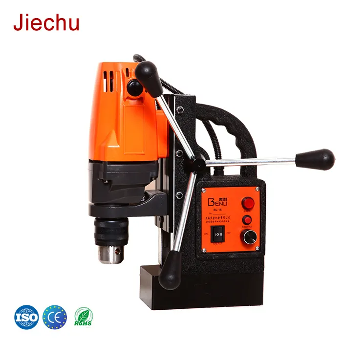 magnetic drill with industrial portable strong magnet swivel base 16mm drill bit