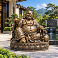 Statues de Bouddha ventru porte-bonheur pour la décoration de jardin, vente directe usine