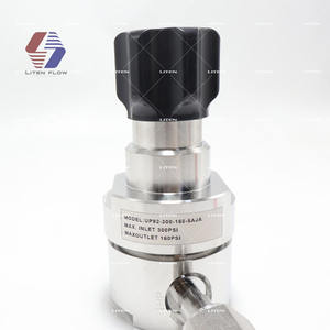 Regulador de presión 1/2 "VCR hembra inoxidable 0-100 PSIG 316L SS para gases de alta pureza y ultra alta pureza grado EP - Product Image 4