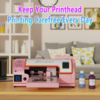 Kit Larutan Pembersih Printhead untuk Printer DTF M1630 Pro 250ml Cairan Pembersih Biru Cairan Perbaikan Merah Penghilang Nozzle Tersumbat