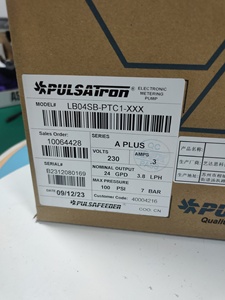 パルスフィーダー小型流量機械式ダイヤフラム定量ポンプ LB04SB-PTC1-XXX 化学薬品注入制御機械加工用 3.8 L/h 7 bar - Product Image 6