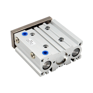 SMC loại ba trục Rod Hướng Dẫn Hành động kép mgpm loạt nhỏ gọn khí nén xi lanh không khí Gripper - Product Image 4