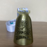 Médailles de marathon en forme de cloche 3D, médailles personnalisées, médailles sportives