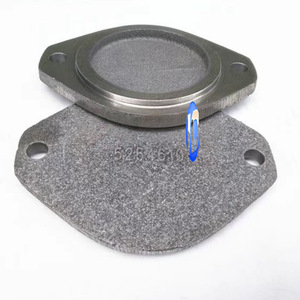 Cubierta de compresor de aire de metal con orificio para engranaje de 11.5 cm y distancia entre tornillos de 14.6 cm para piezas de motor Dongfeng - Product Image 3