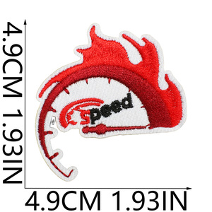 Bán buôn xe thể thao thêu các bản vá lỗi sắt trên rô cờ đua thêu các bản vá lỗi cho cậu bé Quần áo hat Ba lô - Product Image 6