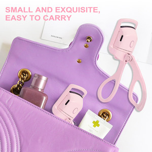 Recourbe-cils chauffant <span class=keywords><strong>électrique</strong></span> ALIVER, rose, rechargeable USB Type-C, 2 réglages de température, tenue 24h, emballage personnalisé, directement de l'usine - Product Image 6