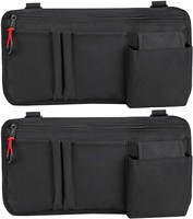 Op maat gemaakte rolstoelarmleuningtas met bekerhouder, krasbestendig, duurzaam rolstoelaccessoire-etui voor volwassenen en senioren