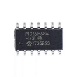Microcontrollore PIC16F684-I/SL SOIC-14/Chip a 8 bit Nuovo e Originale Autentico Integrato - Product Image 1