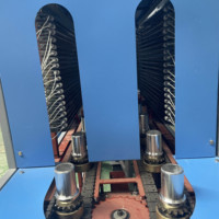 Máquina de moldeo por soplado de botellas de 5 galones Máquina de moldeo por soplado de estiramiento de 1 cavidad semiautomática