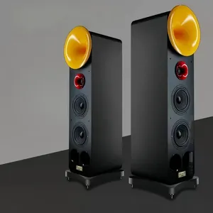 Altavoz de Suelo AB-075 HIFI Dual de 12 Pulgadas, Altavoz de Tres Vías con Doble Bajo, Altavoz Pasivo de Audio de Alta Fidelidad, 150W 8Ohm - Product Image 3