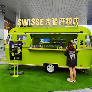 Camión de Comida de Acero Inoxidable Equipado, Barra Móvil Callejera, Carrito de Helados, Aperitivos, Papas Fritas, Remolque de Comida de <span class=keywords><strong>Segunda</strong></span> <span class=keywords><strong>Mano</strong></span> - Product Image 6