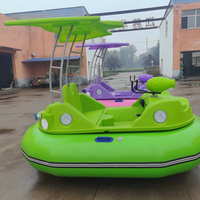 Bateau tamponneur motorisé super populaire pour deux adultes, équipement aquatique gonflable électrique pour piscine, à vendre