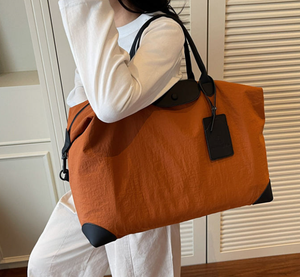 Sacs à main en nylon en gros, sacs à bandoulière décontractés rétro pour femmes, logo personnalisé, shopping, utilisation scolaire - Product Image 5