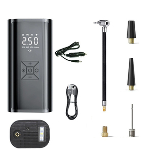 Xách tay thông minh Tire Inflator, LCD hiển thị kỹ thuật số, ngân hàng điện & an toàn cảnh báo ánh sáng, nhanh chóng điện máy bơm không khí cho lốp xe - Product Image 2