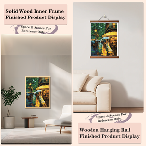 Kit de Peinture Diamant DIY Paysage Artistique avec Cadre 43x54cm, Perles Rondes, Strass en Cristal, Impression Rectangulaire - Product Image 6