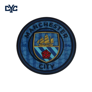 Badge brodé élastique en TPU enduit avec logo du club <span class=keywords><strong>de</strong></span> football Manchester City, thermocollant - Product Image 4