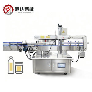 Tự động duy nhất Side vuông <span class=keywords><strong>tin</strong></span> có thể Pet Sticker dính chai nhựa Jar máy dán nhãn - Product Image 1