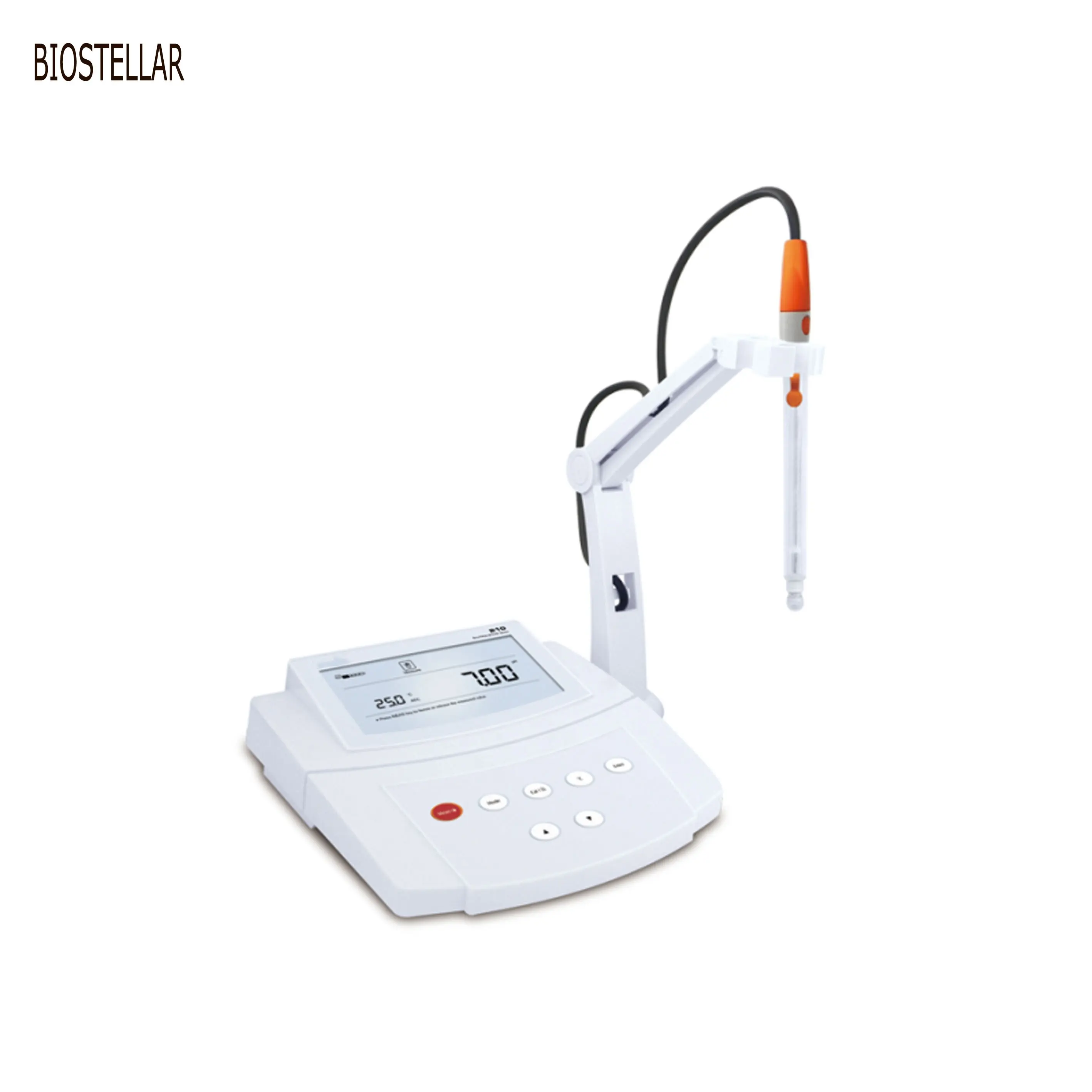 BIOSTELLAR BS-PH-210 الفوق مقياس درجة الحموضة للمختبر PH اختبار RTS