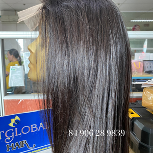 วิกผมแท้100% เวียดนามสีดำธรรมชาติขนาดผมตรงปรับแต่งได้ - Product Image 1