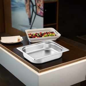 Plat en acier inoxydable 2/3 GN - Product Image 5